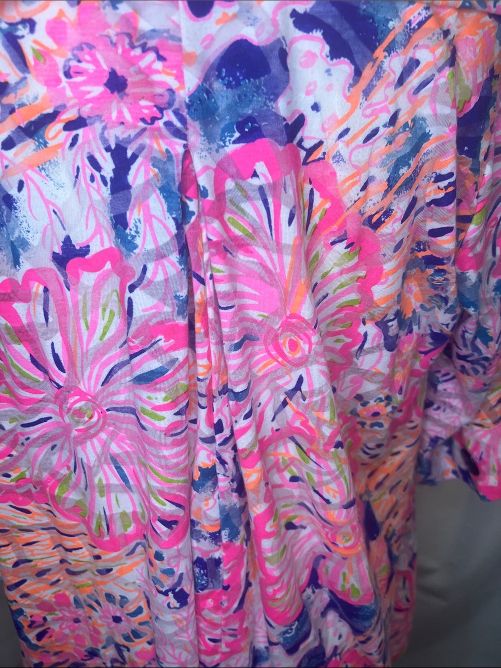 Lulu-B Pink Floral Off-Shoulder Top - Picture 5 of 11
